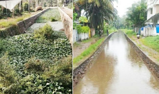 ആർക്കും വേണ്ടാതെ കിടന്ന  മുണ്ടകൻ കനാൽ ഇനി ഒഴുകും