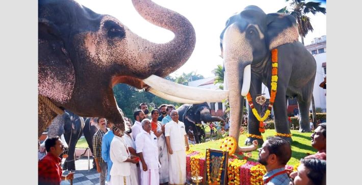 ഗജരത്നം ഗുരുവായൂർ പത്മനാഭന് ശ്രദ്ധാഞ്ജലി