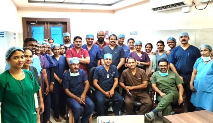 കീഹോൾ ഹൃദയ ശസ്ത്രക്രിയ തൃശ്ശൂർ ജില്ലാ ആശുപത്രിയിൽ വിജയകരമായി നടത്തി