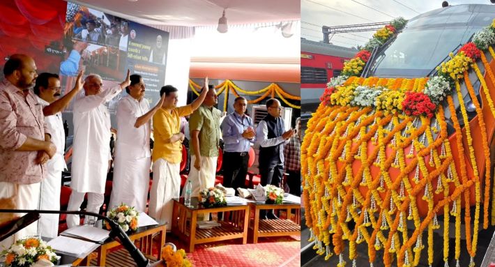 എറണാകുളം- ബെംഗളൂരു വന്ദേഭാരത് പ്രധാനമന്ത്രി ഫ്ലാഗ് ഓഫ് ചെയ്തു