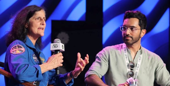 ആയിരങ്ങളെ ബഹിരാകാശ സഞ്ചാരപഥത്തിലെത്തിച്ച് സുനിതാ വില്യംസ്